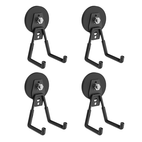 Super Strong Magnetic Hooks Heavy Duty (4 Count)