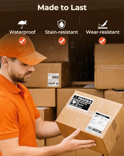 4x3 Thermal Labels (White / 4x3")