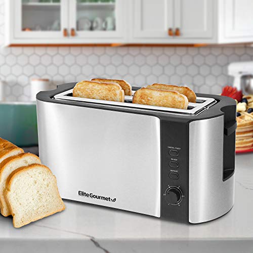 4 Slice Long Slot Toaster
