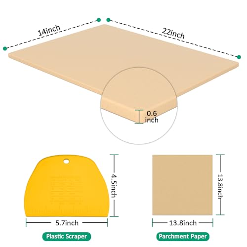 Extra Large Rectangular Pizza Stone 22" x 14" (22*14in)