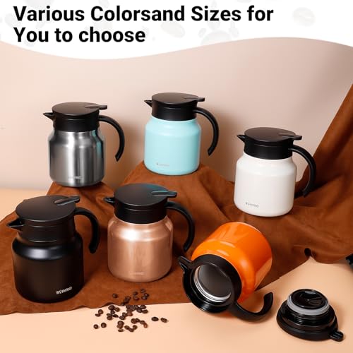 Small Insulated Coffee Carafe (Black / 27 Ounces)