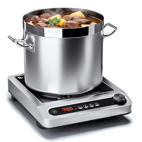 1800W Commercial Induction Cooktop