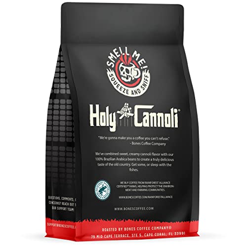 Holy Cannoli Baked Cannoli Flavored Coffee (12 Ounce (Pack of 1))