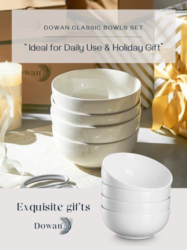 39 OZ Soup Bowls Set of 4 (39 OZ / Soft White)