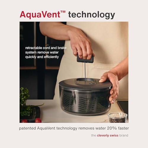 Easy Spin Salad Spinner (Grey Easy Spin / Small)