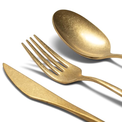 Luxury Vintage Flatware 20 (Vintage Gold)