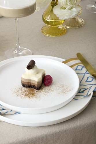 Modern White Porcelain 18 (18-Piece Dinnerware Set)