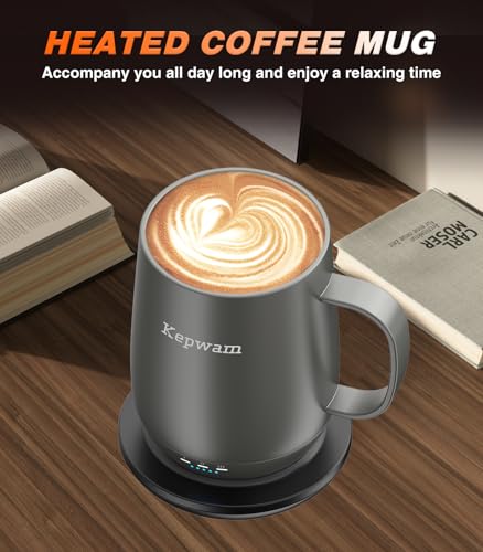Self Heating Coffee Mug T2 (Graphite / 16oz)