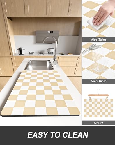 Dish Drying Mat for Kitchen Counter