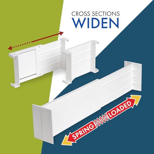 Dial Industries Dresser Drawer Dividers (Set of 7, 4.5" Deep)