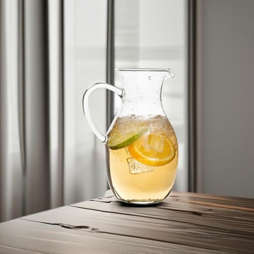SMALL Glass Pitcher 16 Oz