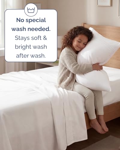 Twin Size 3 Piece Sheet Set (02 - Antique White / Twin)
