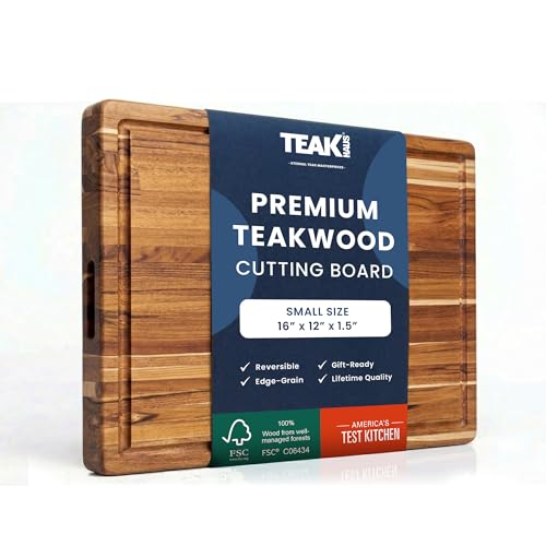 Carving Board with Juice Groove (Cutting Board Only / Small (16 inch x 12 inch x 1.5 inch))