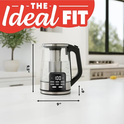 Electric Glass Kettle (Black)