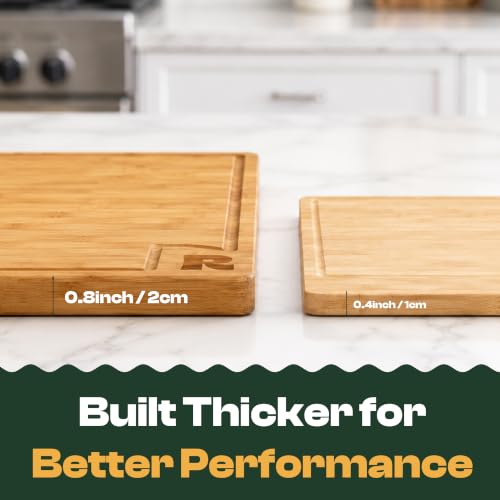Extra Large Bamboo Cutting Board (30"L x 20"W)