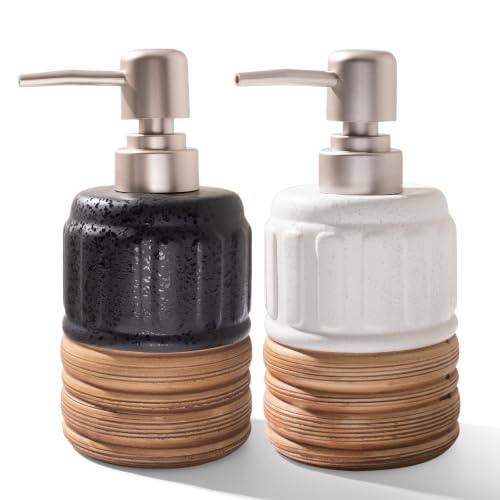 2 Pcs Soap Dispenser Bathroom (2 Pcs x 14Oz Soap Dispenser)