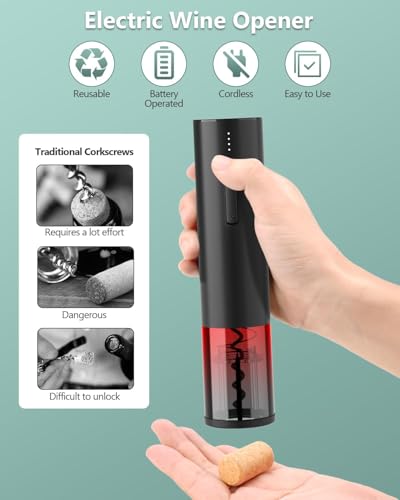Electric Wine Opener Gift Set