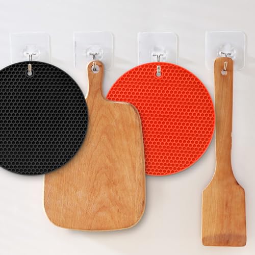 Silicone Round Trivets (6 Count)