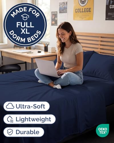 Full XL Sheets (18 - Navy Blue / Full XL)