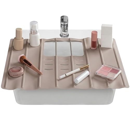 Travel Size Bathroom Sink Cover for Counter Space