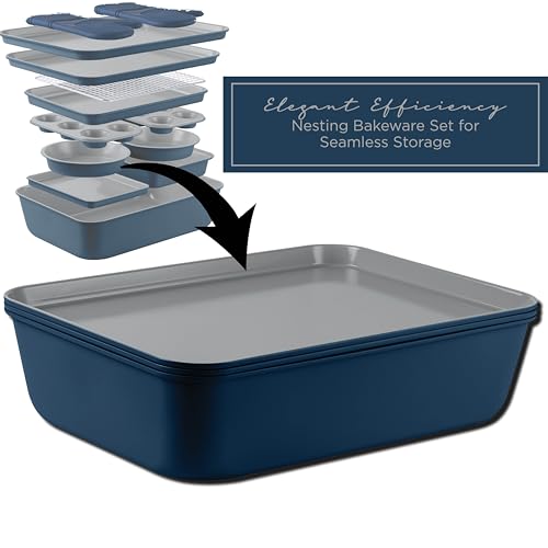 Nonstick Stackable Bakeware Set