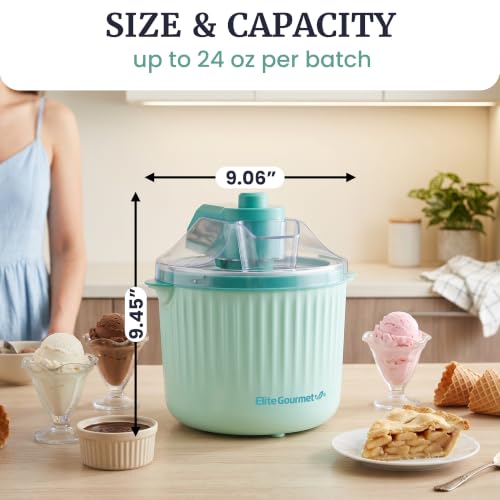 EIM1750 Self Churning Electric 1Qt. Ice Cream Maker (1 Quart)