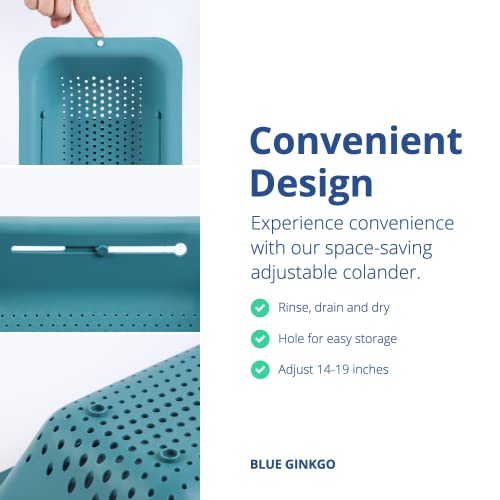Over the Sink Colander Strainer Basket