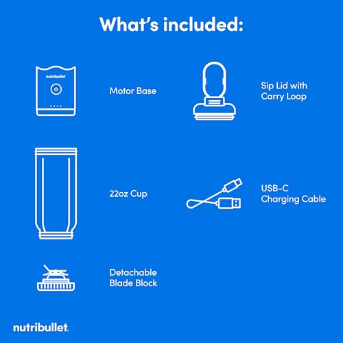 Flex portable blender NBPB50200BB (Sapphire Blue)