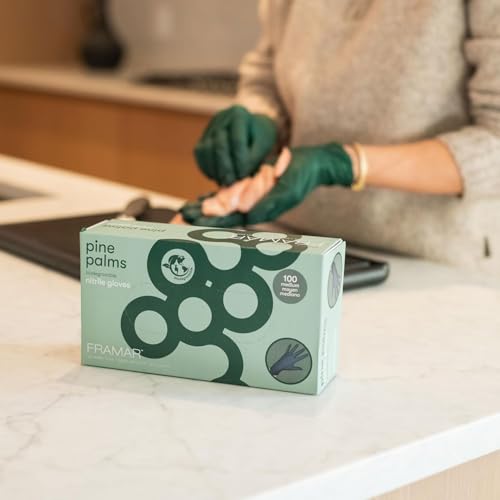 Green Gloves Disposable Latex Free (Small)