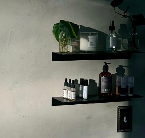 Linear Floating Shelf (30-inch X 8-inch Black)