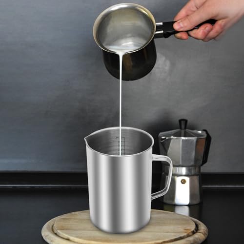 Large Stainless Steel Measuring Cup (Large, 34 oz (1000 ml, 4 cups))