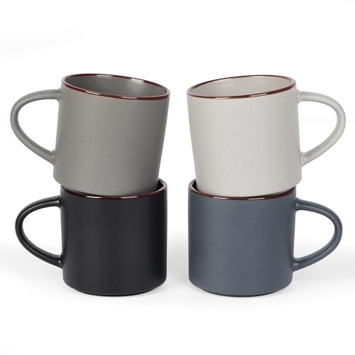 Coffee Mugs Set of 4 (Multicolor / 4pcs)