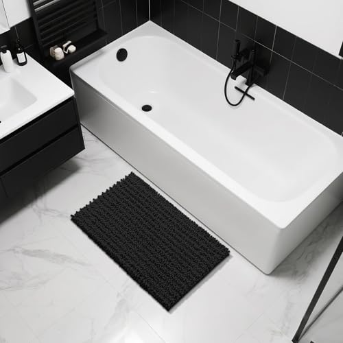 Large Bathroom Rugs Non Slip Washable 36x24 Inch