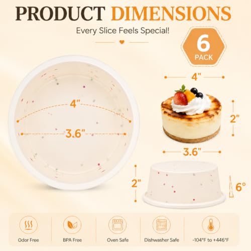 4 Inch Silicone Mini Cake Pan (Cream / 4 Inch – Mini)