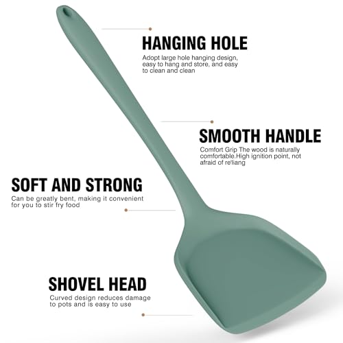 Silicone Cooking Utensils Set (Multicolor)