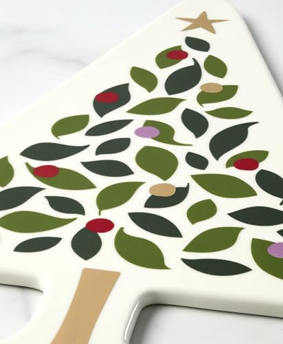 Evergreen Tree Christmas Cheese Board (Tree Serving Dish)