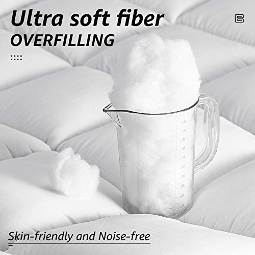 All Season Twin Size Bed Comforter (White / Twin（64*88）)