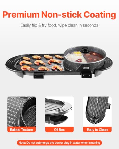 Hot Pot with Grill (2200W 2-in-1)