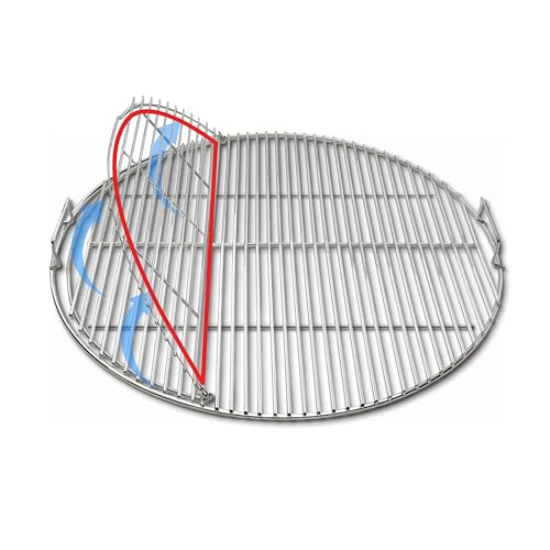 SnS Grills Slow ‘N Sear EasySpin Charcoal Grill Cooking Grate (EasySpin Grill Grate / 26")