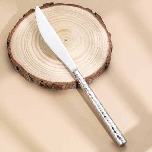 Hammered Silverware Set (Hammered Silver 20 pcs)