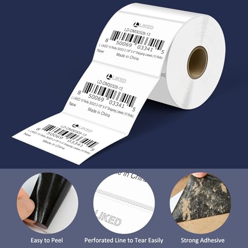 L Liked 8400 Thermal Shipping Labels 3"x2" (8400 Count)