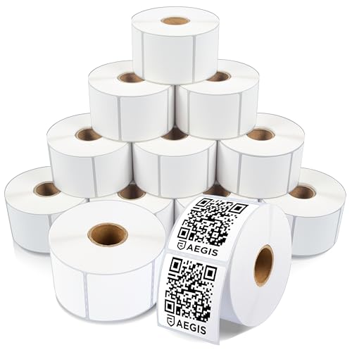 2.25" X 2" Square Direct Thermal Labels (2.25" X 2")