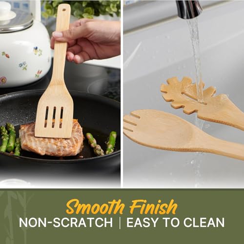 Wooden Utensil Set (7 Pieces)