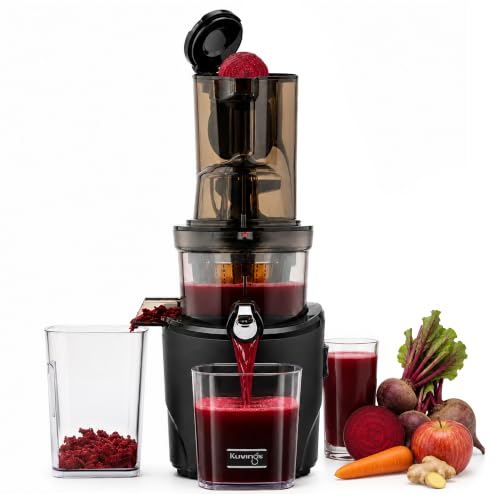 Whole Slow Juicer REVO830 Cold Press Masticating Juicer Machine (Matte Black)