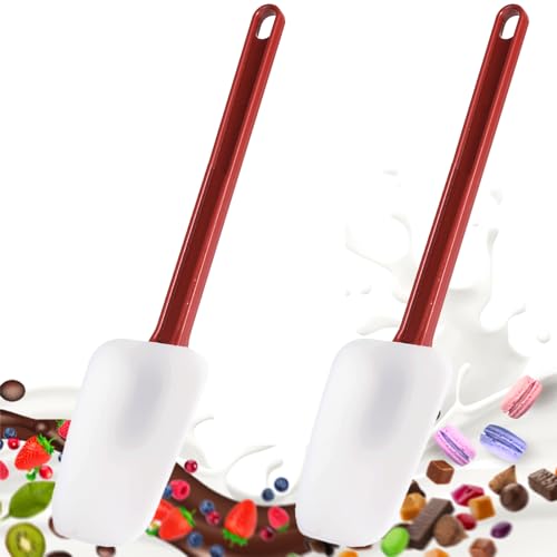Commercial Spoonula Rubber Spatula Set 2 (2 Count)
