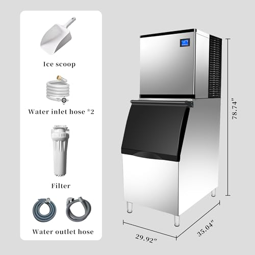 Commercial Ice Maker Machine 1000 Lbs (1000Lbs/24H)