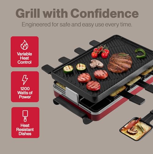 Classic Indoor Electric Raclette Grill