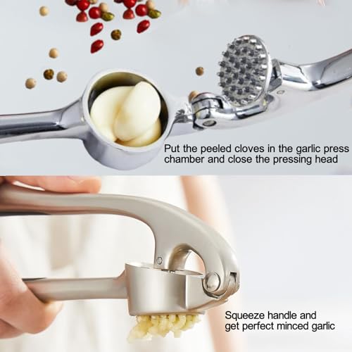 Garlic Press Stainless Steel