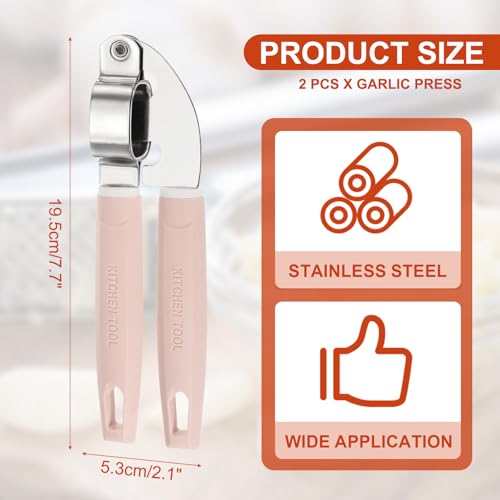 2pcs Garlic Press