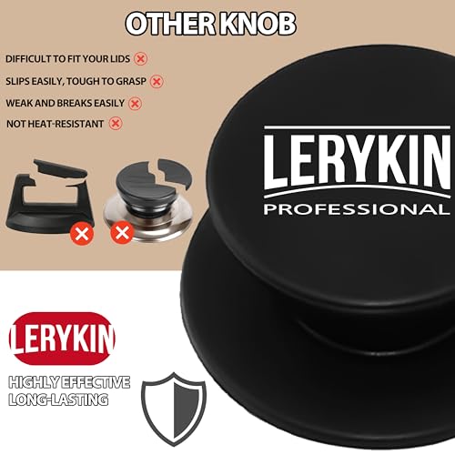 Replacement Silicone Knobs for Pot Lid (Lid Knobs (2 Pack))